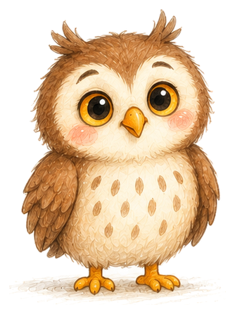 Hoo peeking over the video